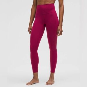 NWT Lululemon Align High-Rise Pant with Pockets 25" | Moonlit Magenta | Sz 12